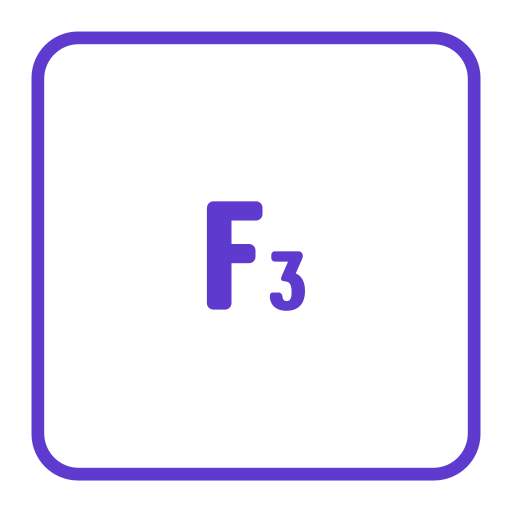 f3 Generic color fill icon