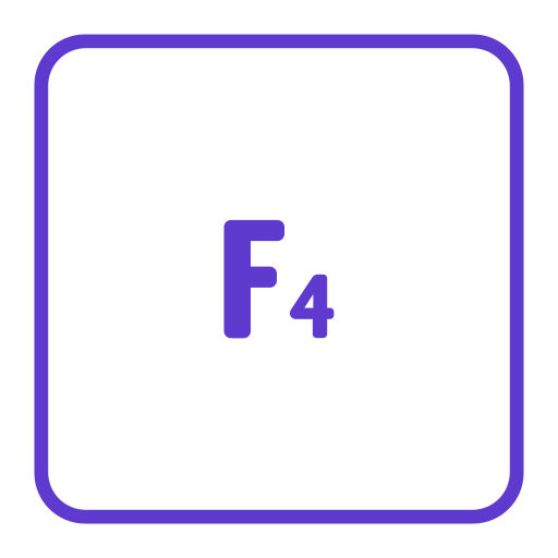 f4 Generic color fill icon