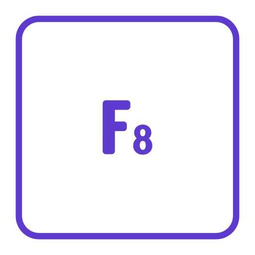 f8 Generic color fill icono