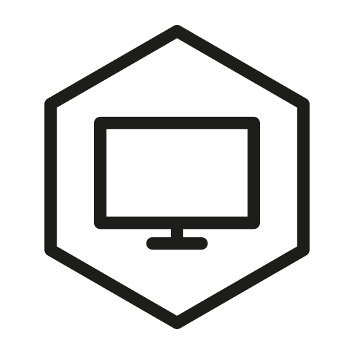 Hexagon Generic outline icon