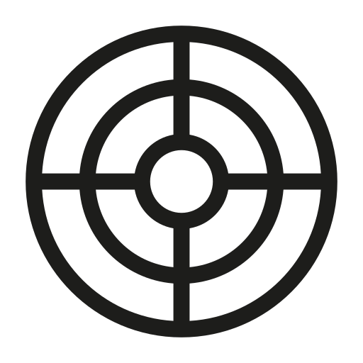 objetivo Generic outline icono