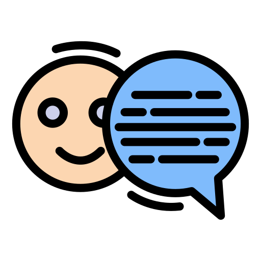 Chat comment Generic color lineal-color icon