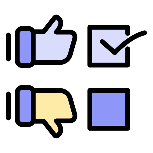 チェックボックス Generic color lineal-color icon