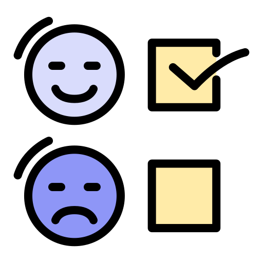 satysfakcja konsumenta Generic color lineal-color ikona