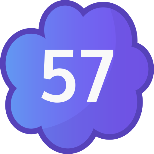 Fifty seven Generic gradient lineal-color icon