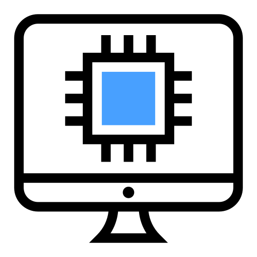 computadora Generic color lineal-color icono