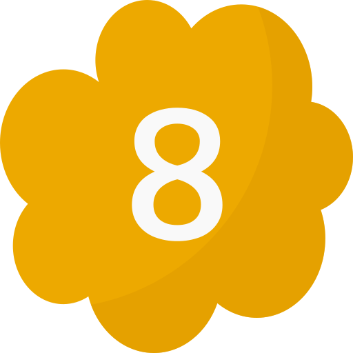 osiem Generic color fill ikona