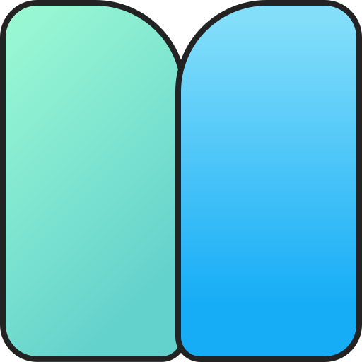 책 Generic gradient lineal-color icon