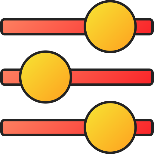 geluidscontroller Generic gradient lineal-color icoon
