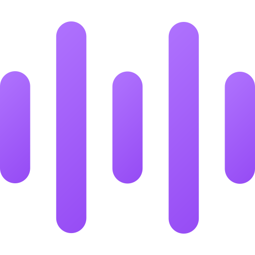 Sound wave Generic gradient fill icon