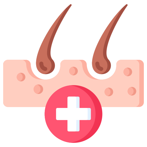 Dermatology Generic color fill icon
