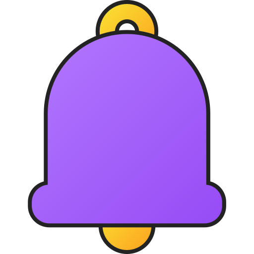 alarma Generic gradient lineal-color icono