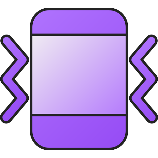 wibracja Generic gradient lineal-color ikona
