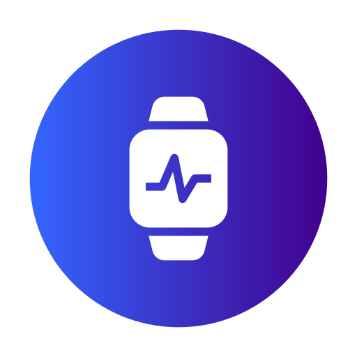 smartwatch Generic gradient fill icoon