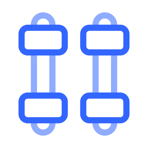 Dumbbell Generic color outline icon