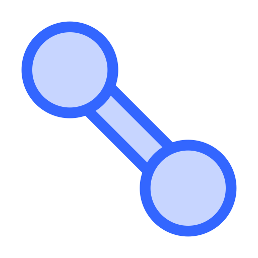 Dumbbell Generic color lineal-color icon