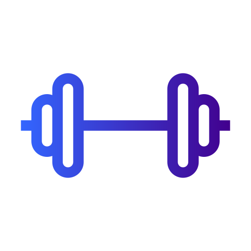 Barbell Generic gradient outline icon