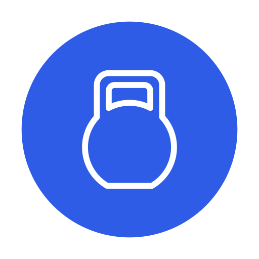 kettlebell Generic color fill ikona