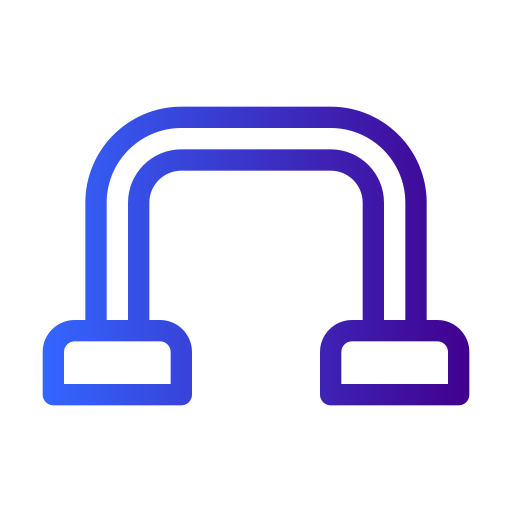 Push up bar Generic gradient outline icon