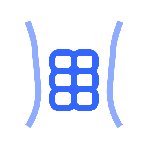 식스팩 Generic color outline icon