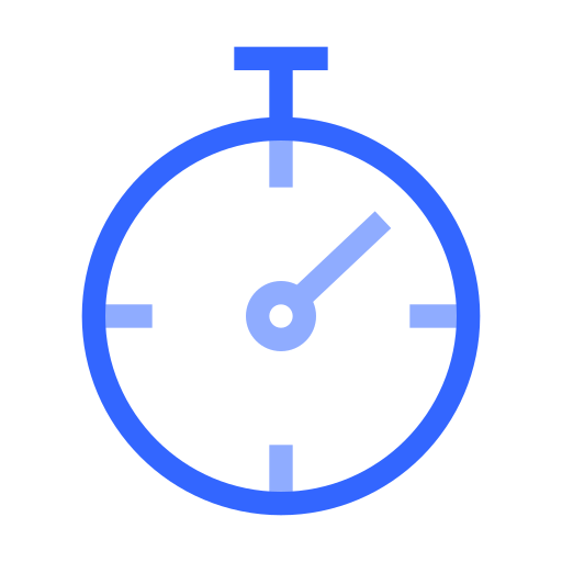stopwatch Generic color outline icoon
