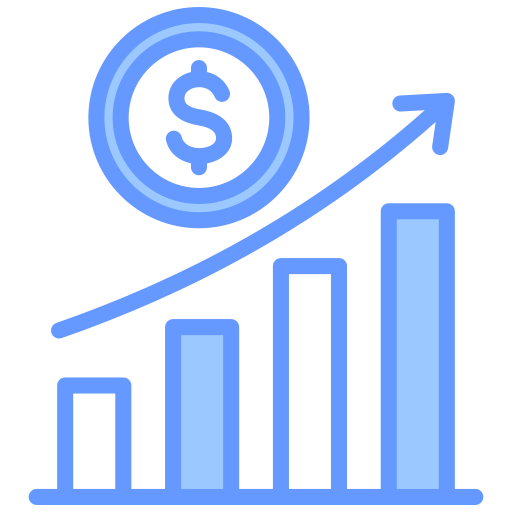 Profit growth Generic color lineal-color icon