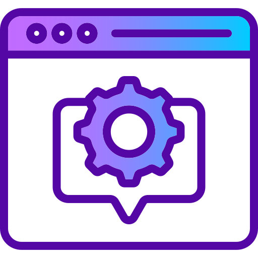 Online service Generic gradient lineal-color icon