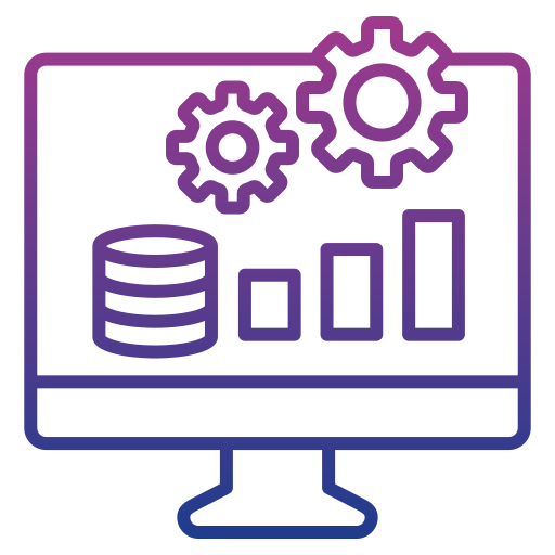 business intelligence Generic gradient outline icon