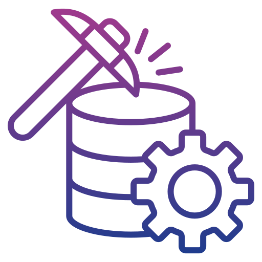 data-mining Generic gradient outline icon