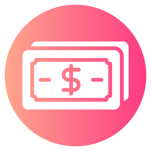 dinero Generic gradient fill icono