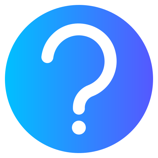 Question man Generic gradient fill icon