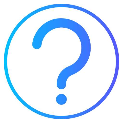 Question man Generic gradient fill icon