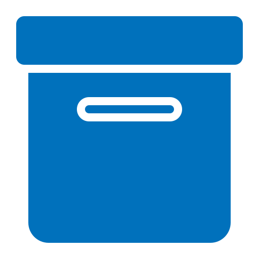 Коробка для хранения Generic color fill иконка