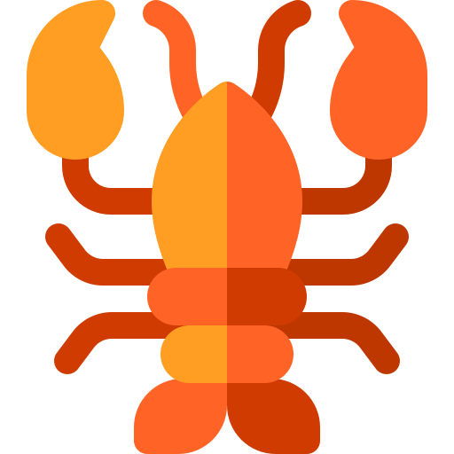 Crawfish Basic Rounded Flat icon