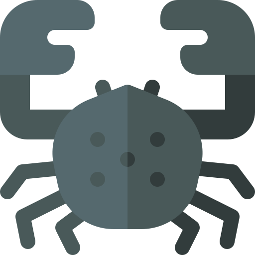 Horsehair crab Basic Rounded Flat icon