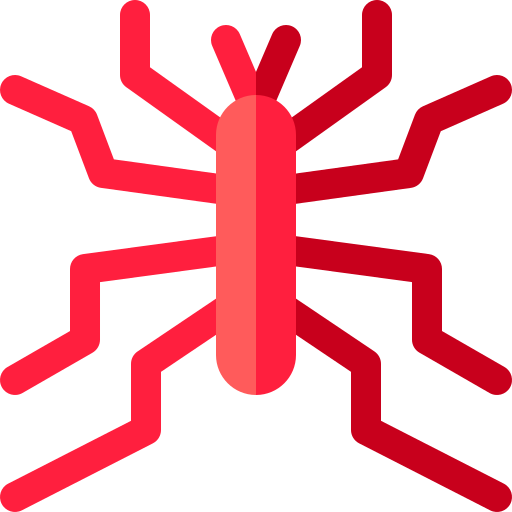 Морской паук Basic Rounded Flat иконка