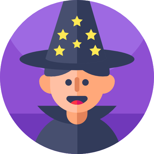 Witch Detailed Flat Circular Flat icon