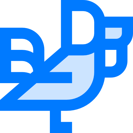 Bird Vitaliy Gorbachev Blue icon