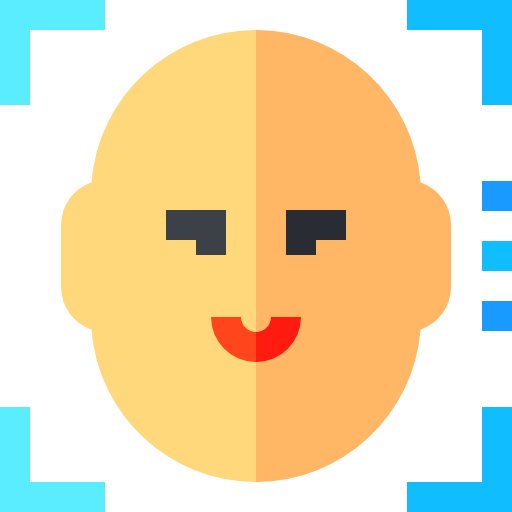 Facial Basic Straight Flat icon