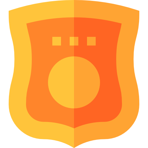 Badge Basic Straight Flat icon