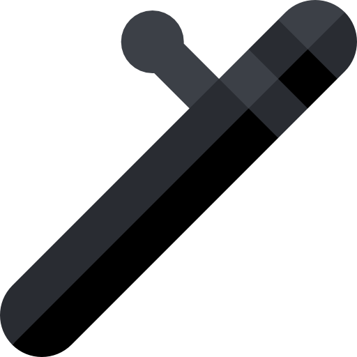 Baton Basic Straight Flat icon