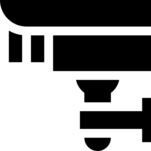 cctv Basic Straight Filled icon
