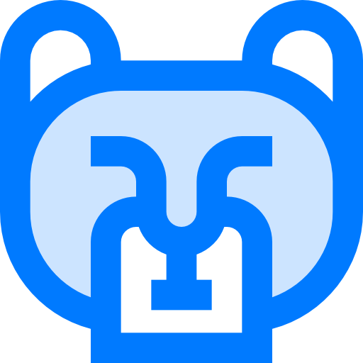 Bear Vitaliy Gorbachev Blue icon