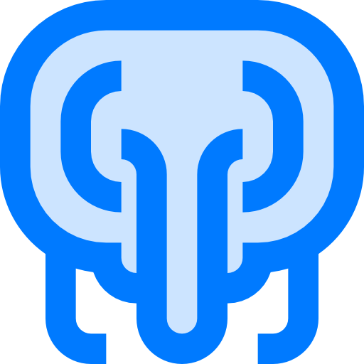 słoń Vitaliy Gorbachev Blue ikona