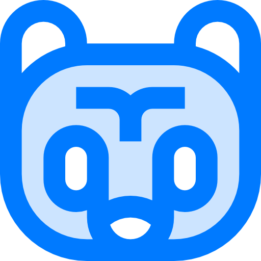 Raccoon Vitaliy Gorbachev Blue icon