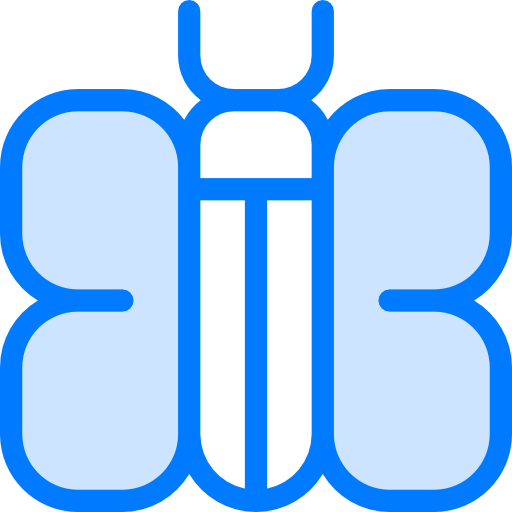 schmetterling Vitaliy Gorbachev Blue icon