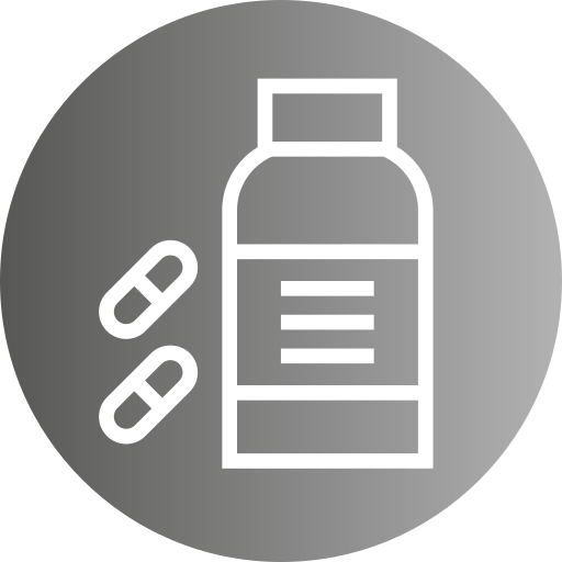 Supplements Generic gradient fill icon