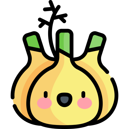 Fennel Kawaii Lineal color icon
