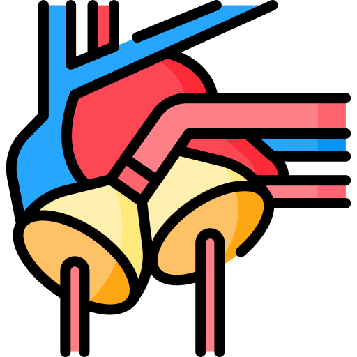 Artificial heart Special Lineal color icon