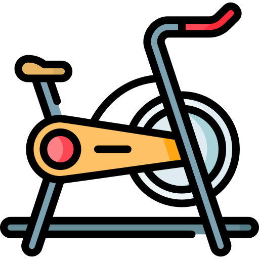 Exercise bike Special Lineal color icon